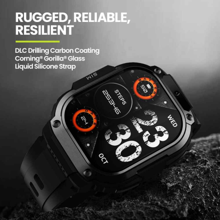 Zeblaze Thor SQ Smartwatch 4G LTE Android OS, 2GB+16GB, GPS, Cameră 2MP, AMOLED 2.13” [3]