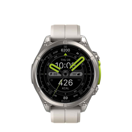Smartwatch - Zeblaze Vibe 8 Gray Edition – Smartwatch 1.43” AMOLED Sapphire, Apeluri Bluetooth, Lanternă Integrată, 5ATMIP69K Waterproof, 500 mAh Battery