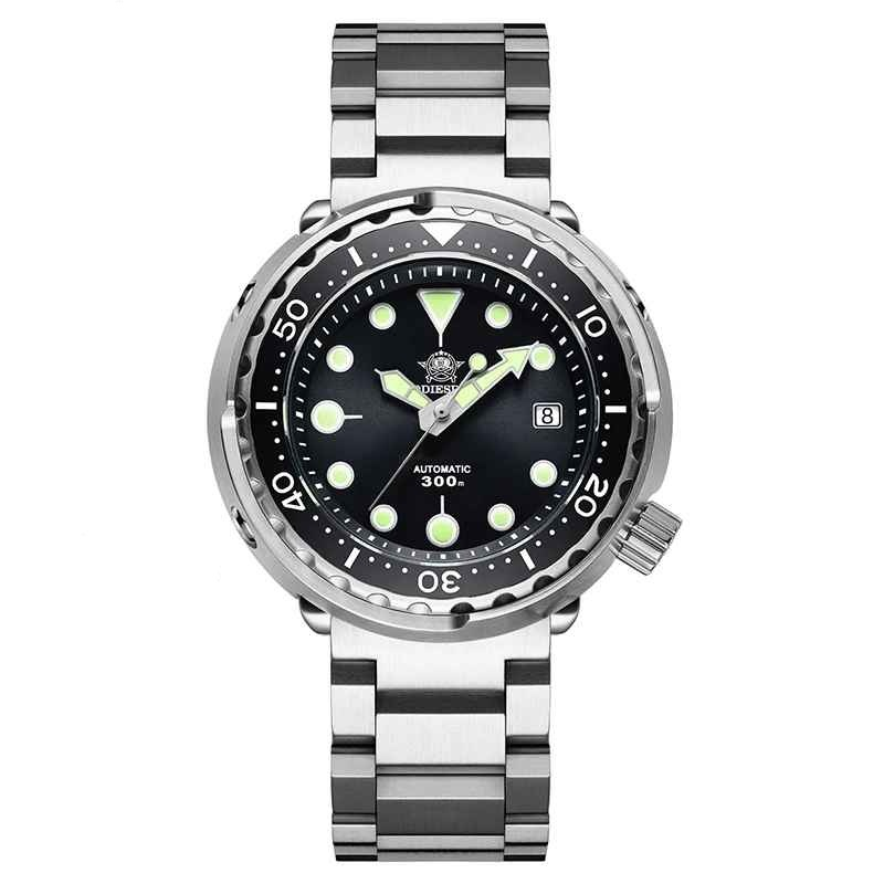 Ceas automat ADDIESDIVE AD2522 Diver 300M, mecanism NH358215, safir dublu, bezel ceramic, 41mm