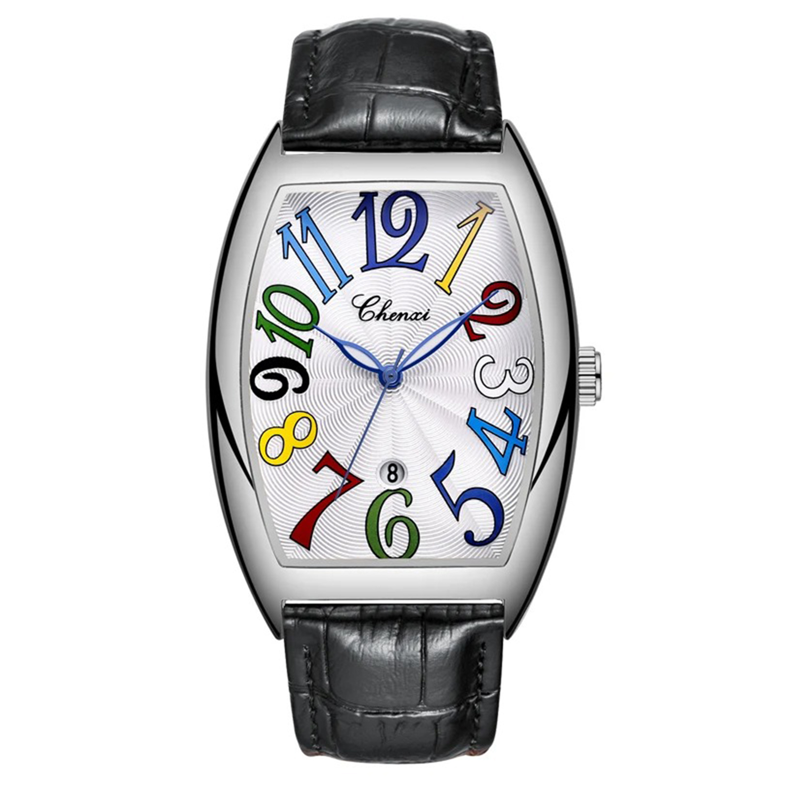 Ceas Barbati Chenxi 8217 Argintiu-Negru ,   Multifunctional, Design Sport, Rezistent la socuri, Rezistent la Apa 3ATM
