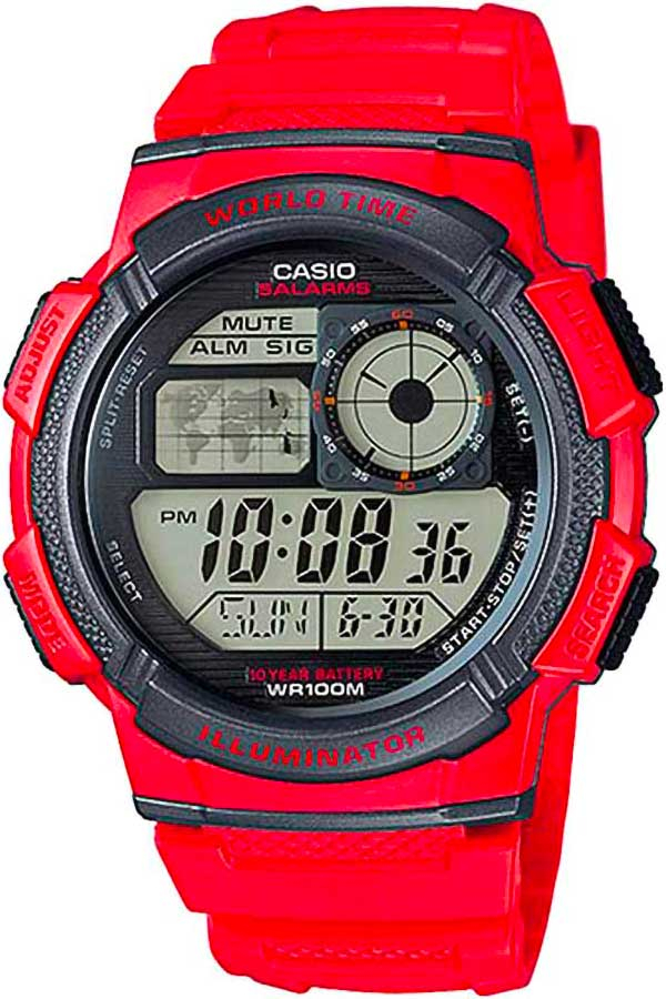 Ceas unisex CASIO Retro Vintage Casual GNT DIG PU BLK