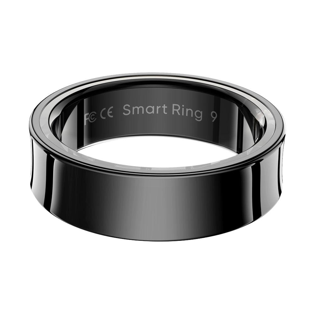 Inel Inteligent COLMI R09 Black, Smart Ring, Monitorizare Puls, SpO2, Somn, Bluetooth 5.2, 5ATM 12