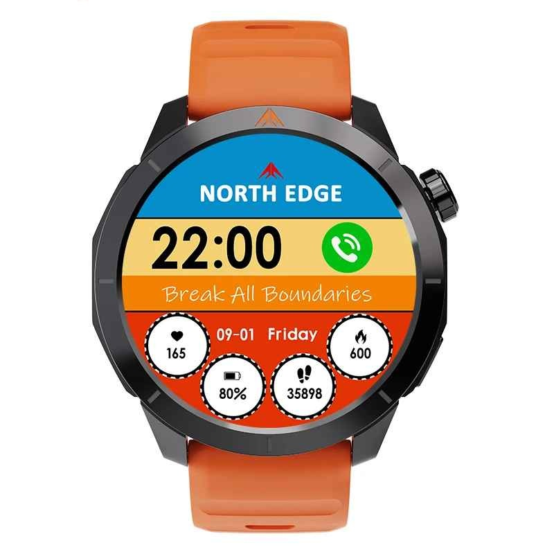 NORTH EDGE X-TREK 2 ,   Ceas inteligent sport cu GPS multi-satelit, ecran AMOLED 1.43,  , apeluri prin Bluetooth si 60+ moduri sport
