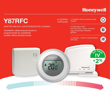 Termostat de ambianta HONEYWELL on/off WiFi, The Round connected Y87 RFC [1]
