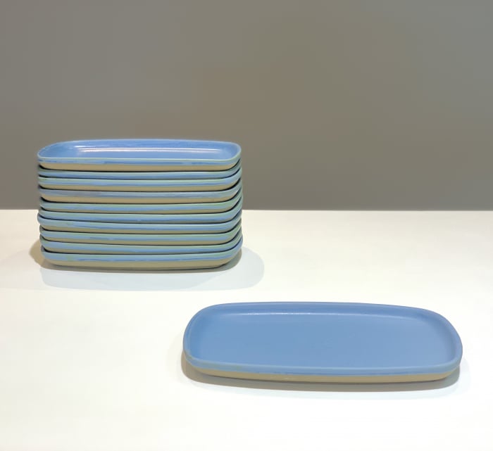 Platou Heritage Albastru Servire (Lungime 22,5cm, Latime 15,5cm) [6]