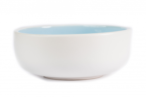 Bol Ceramica Premium, Nomad Horeca, 2 Culori Alb Albastru [2]