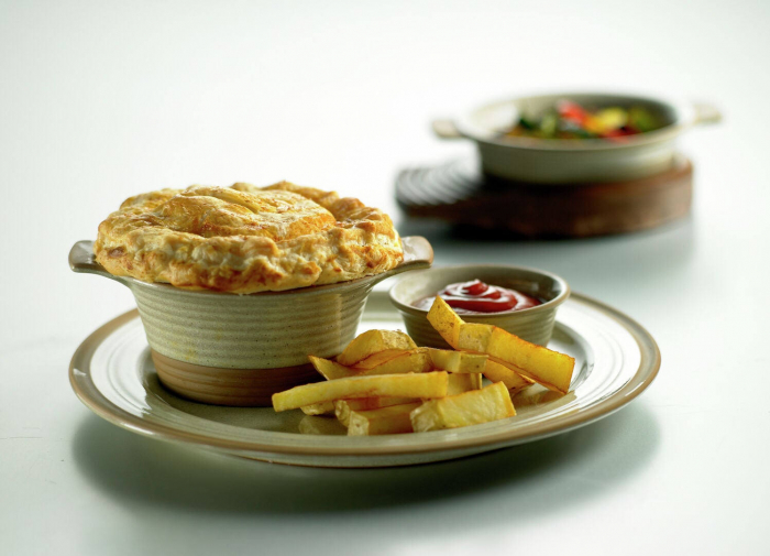 Bol Mare Heritage Bej-Stone cu manere  (400ml) 14cm diametru [3]