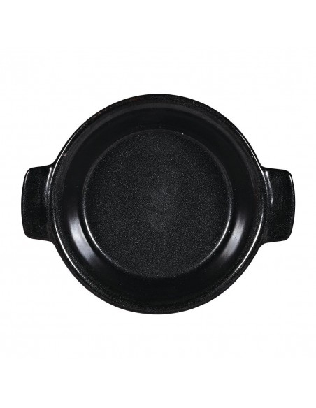 Bol Mic Heritage Negru cu manere, Deserturi (190ml) 12cm diametru (Creme Brulee) [3]