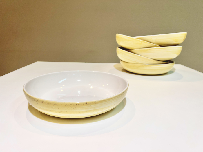 Bol Mare Pasta - Tera Celis (Ocru-Galben) 23 cm [6]