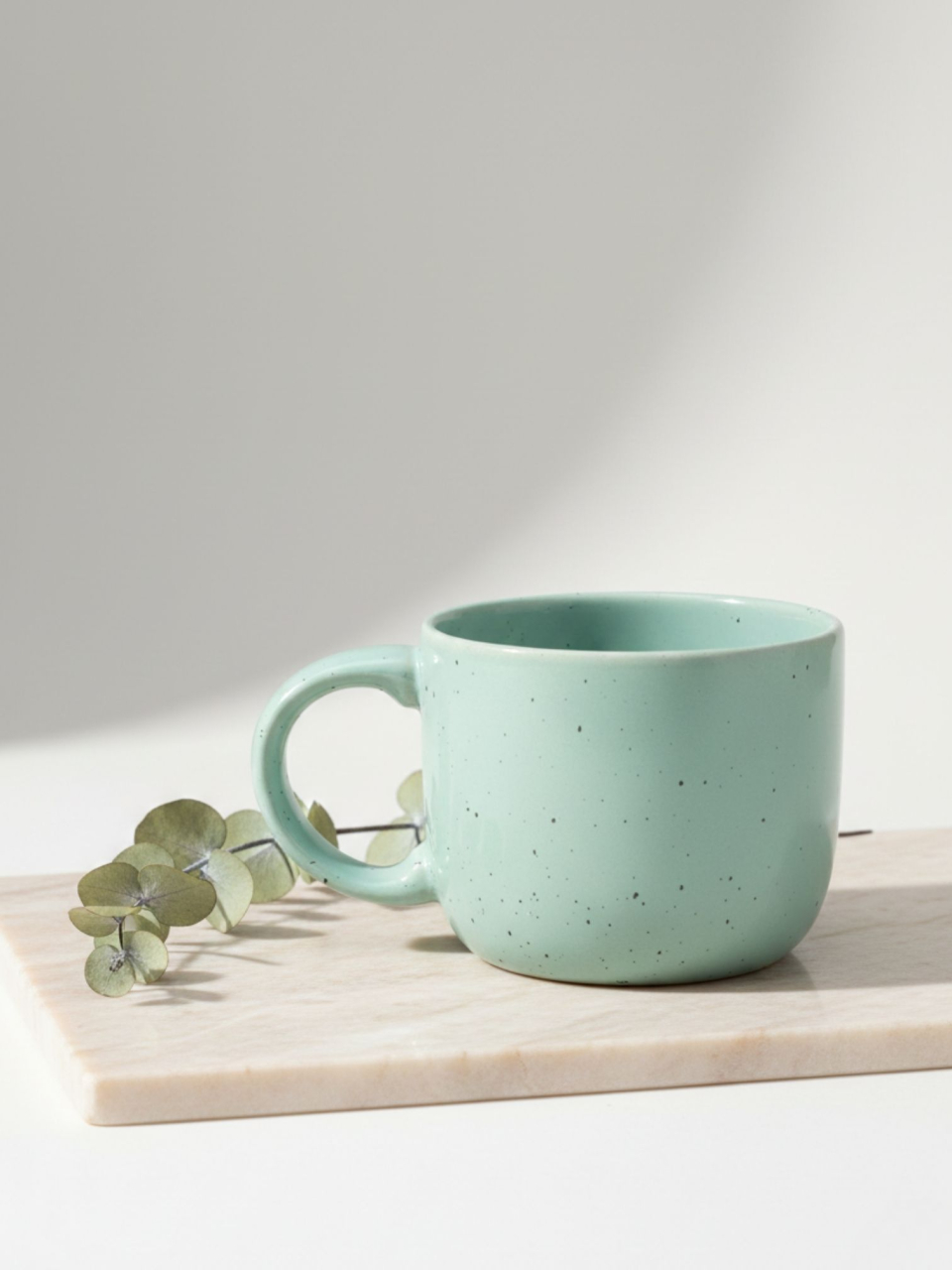 Cană cafea, Artizan Mineral Azur, glazură lucioasă, 400ml [2]