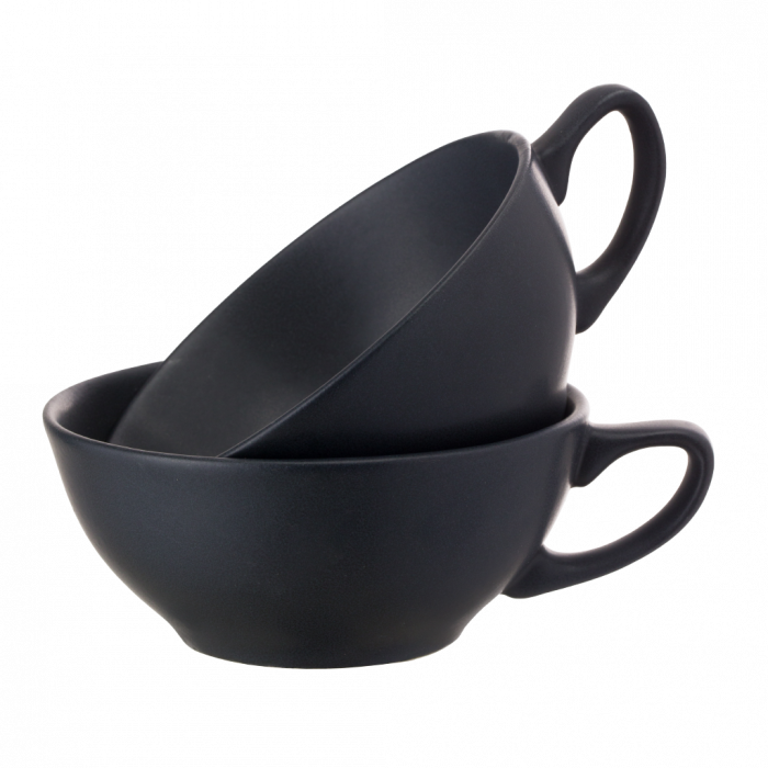 Ceasca Vulcano Adora, 250ml,  Negru Mat Carbon Indigo [2]