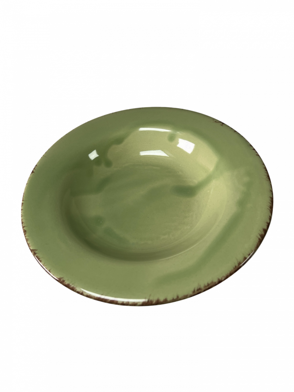 Farfurie adâncã Glaze Verde 21cm (Glazurare Manualã) [2]