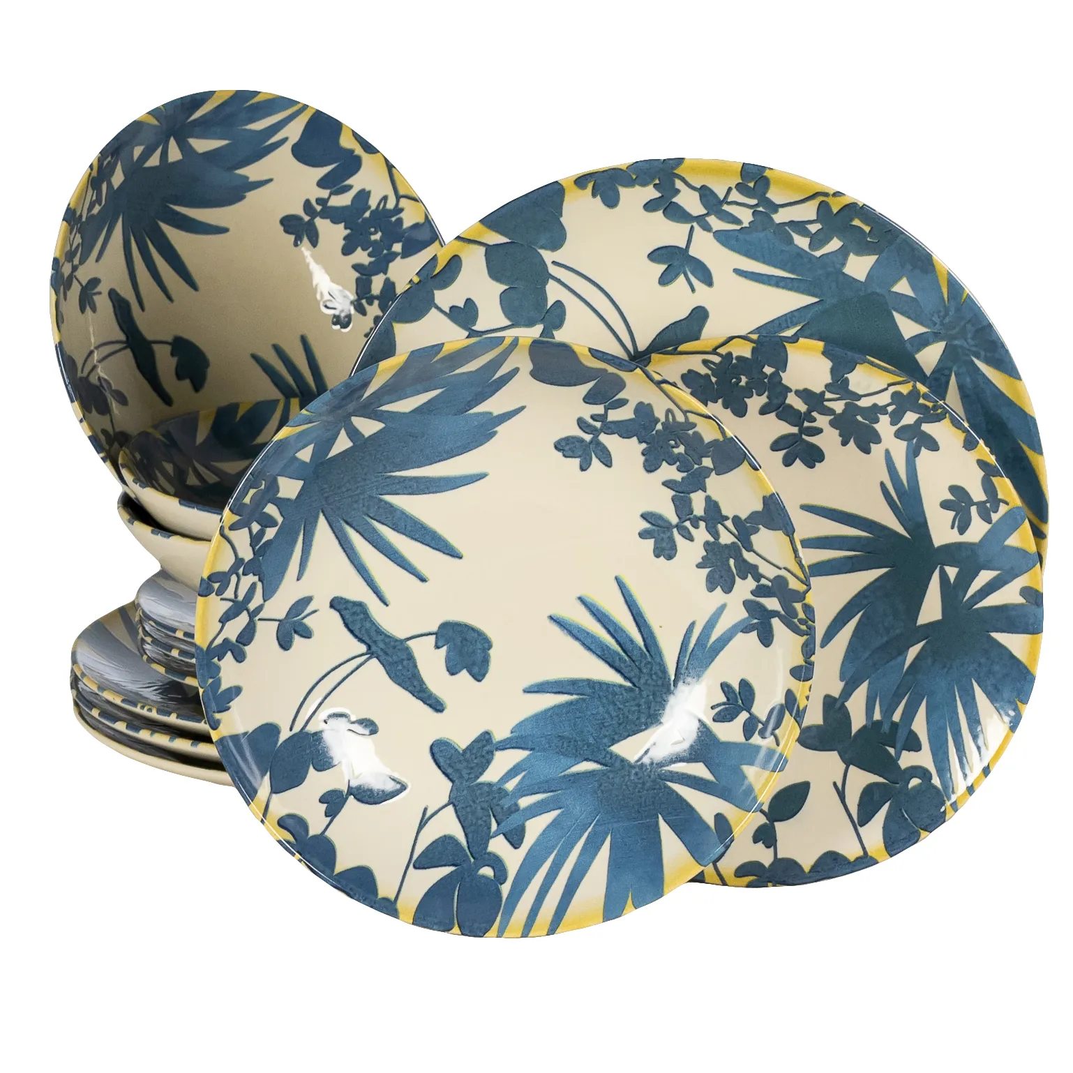 Farfurie Desert Summer 33 Albastru Închis ( 20cm diametru) [5]