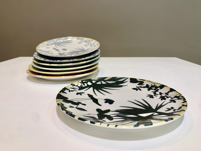 Farfurie Desert Summer 55 Negru ( 20 cm diametru) [2]