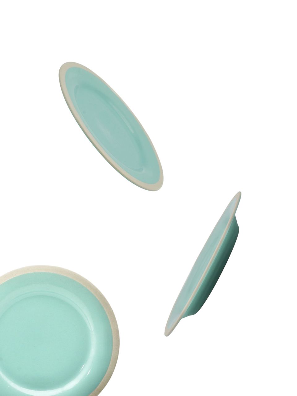 Farfurie Glaze Aquamarine 20cm desert (glazurã albastru-verde aquamarine) [2]