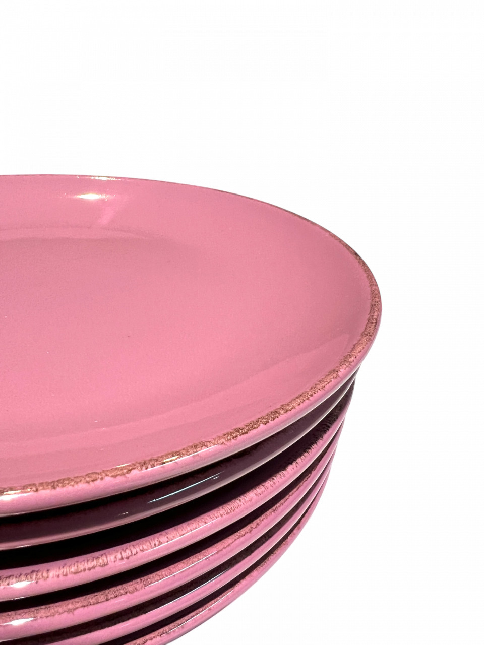 Farfurie Gresie 26cm HOME Roz Închis Pal, fel principal (Carmine Dark Pink) [3]