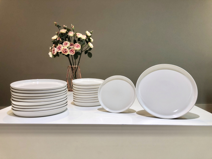 Farfurie Mare Casablanca (Alb 25cm) [10]