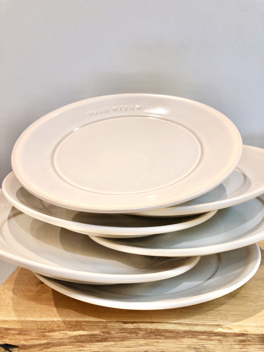 Farfurie Mare LOVE (Gri Vintage, Semiadâncã 26cm) [6]