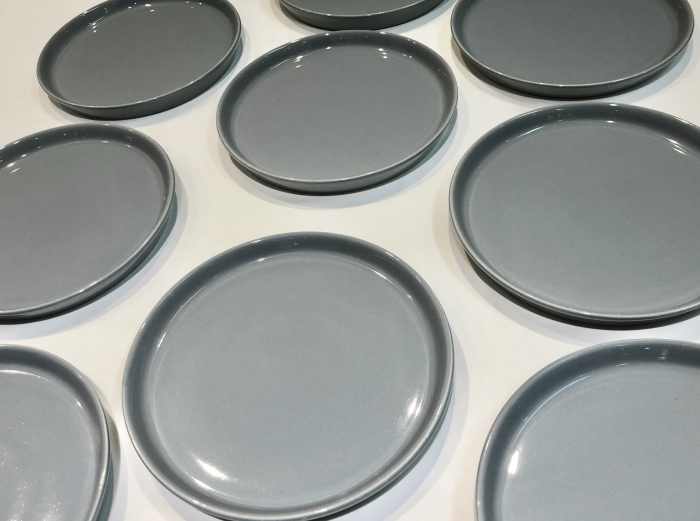 Farfurie Mare Nebula (Gri-Albastru 26cm) [10]