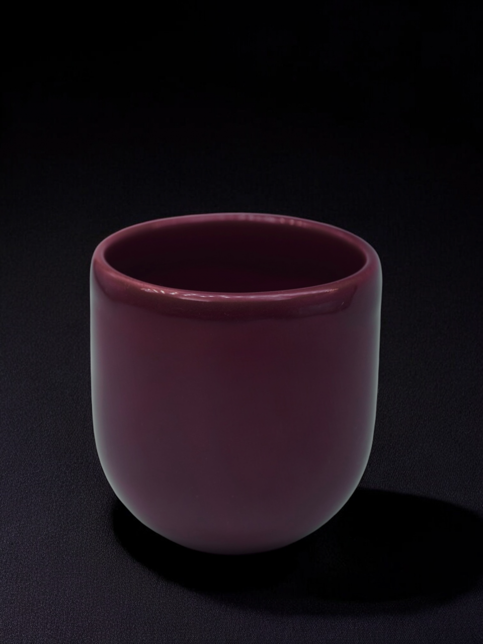 Pahar Cafea NOVUM Imperio Dark Purple 250 ml Gresie Ceramică Premium Mov Inchis ceasca espresso cappucino [1]
