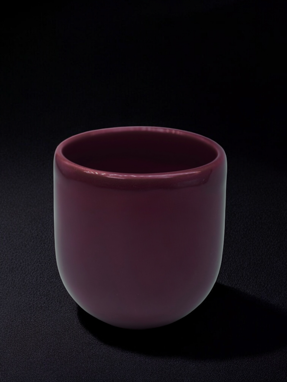 Pahar Cafea NOVUM Imperio Dark Purple 250 ml Gresie Ceramică Premium Mov Inchis ceasca espresso cappucino [3]