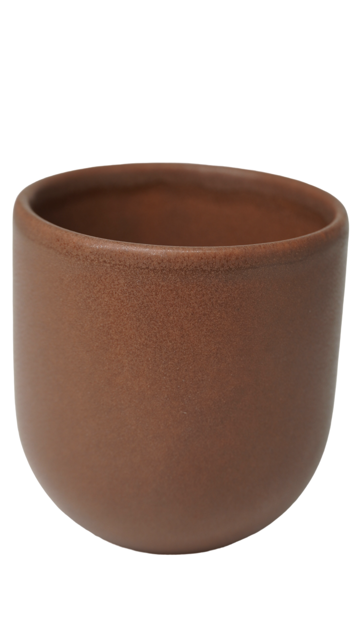 Pahar Cafea Novum (250ml, Maro Pantone Cambridge) Gresie Glazuratã Manual [5]