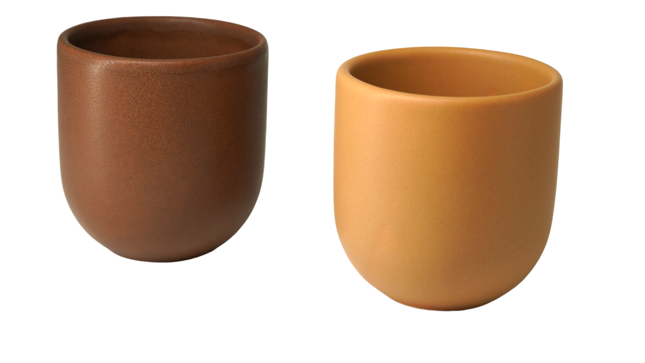 Pahar Cafea Novum (250ml, Maro Pantone Cambridge) Gresie Glazuratã Manual [6]