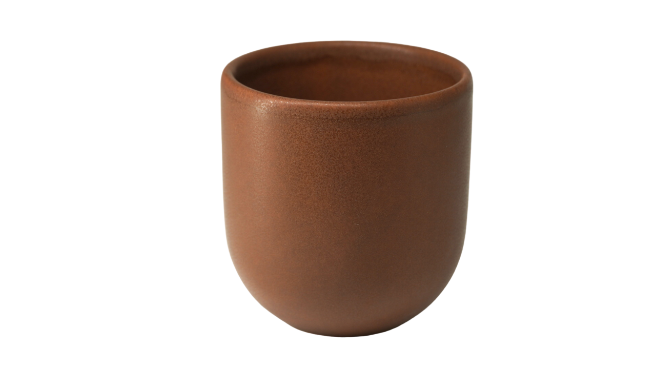 Pahar Cafea Novum (250ml, Maro Pantone Cambridge) Gresie Glazuratã Manual [2]