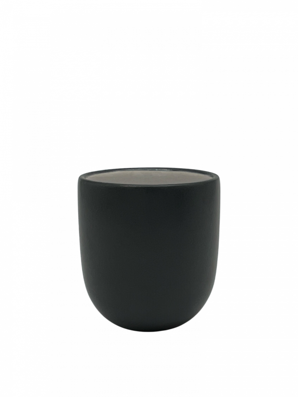 Pahar Cafea Novum Black Beauty 150ml (espresso lung cu lapte)  Negru + Gri-Crem [7]