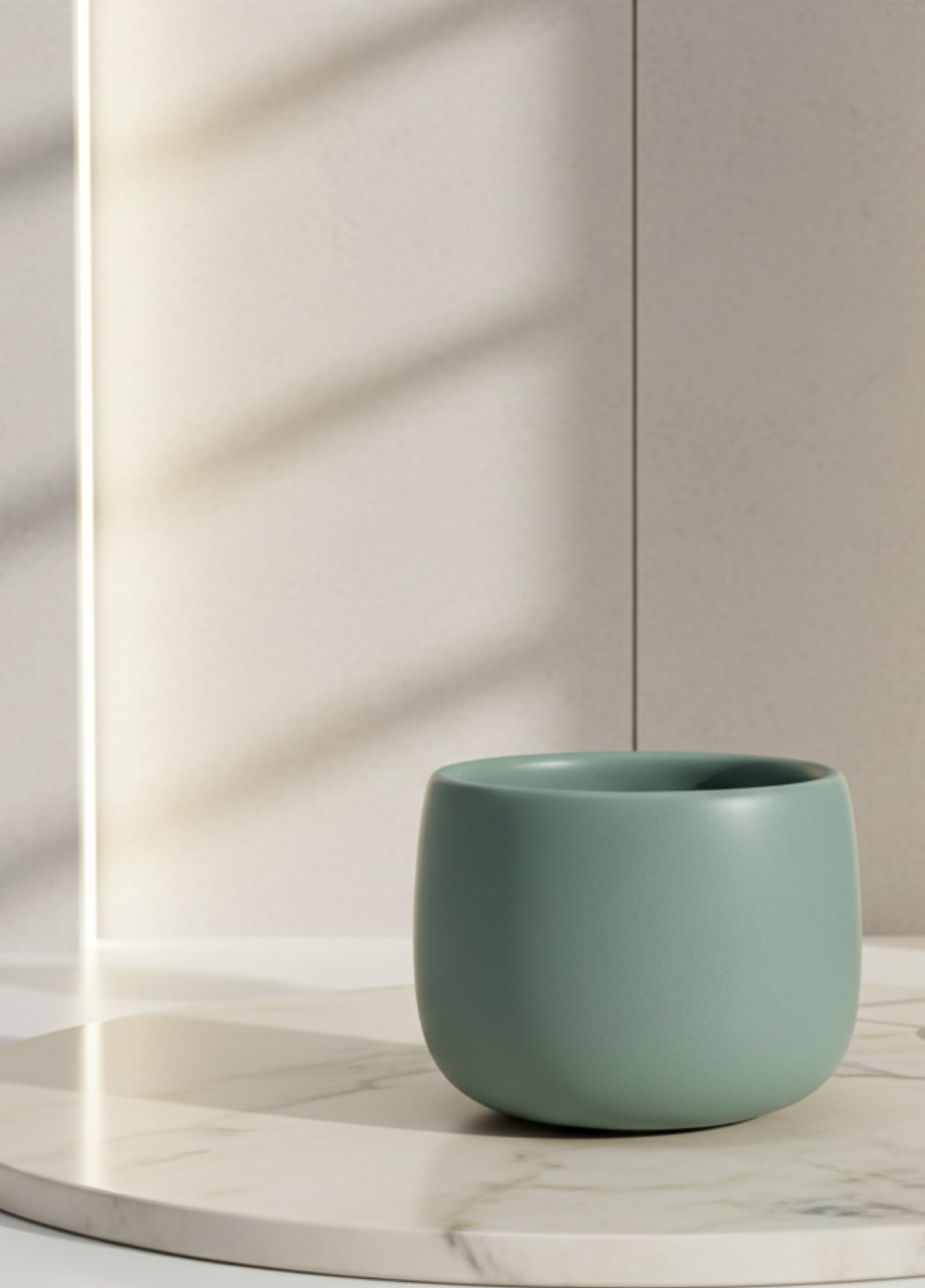 Pahar cafea NOVUM Mint Green Cappucino 330ml Flat White, Latte [5]