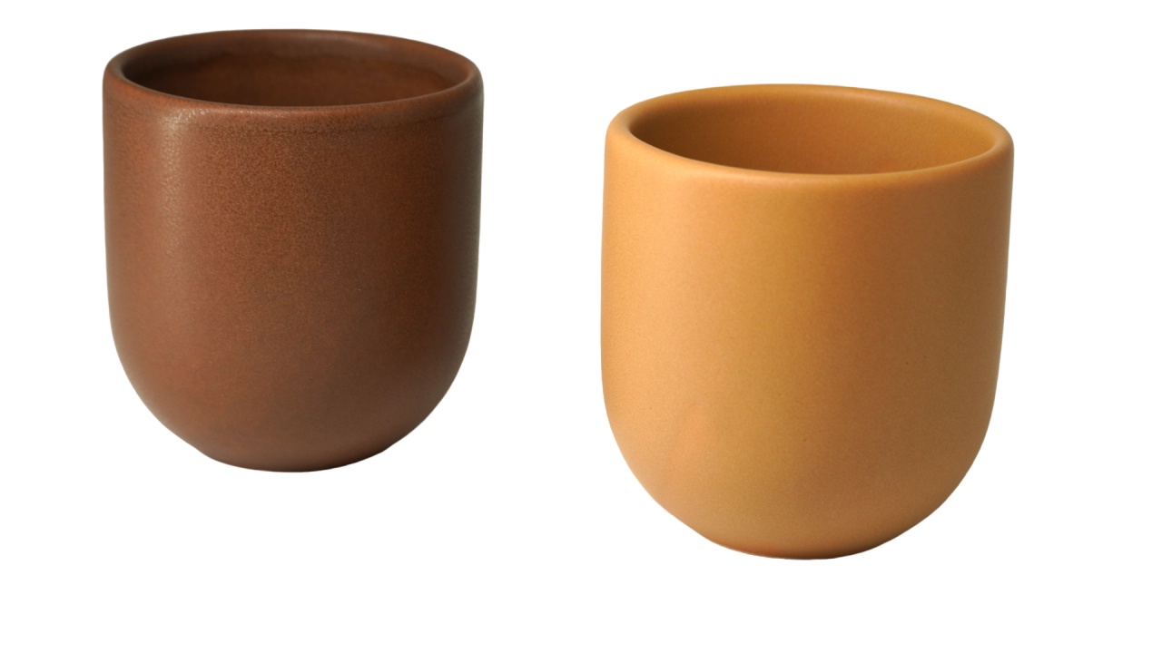 Pahar Cafea Novum (Ocru Galben Pal, 250ml) Gresie Glazuratã Manual [5]
