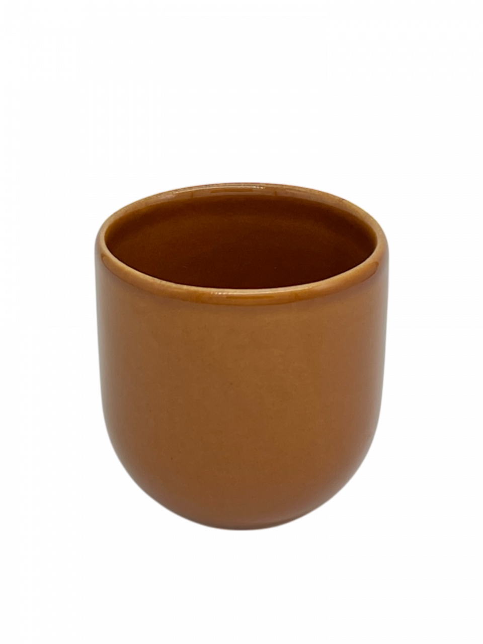 Pahar Cafea Novum Maro Teracotă  (Pantone Brown Leather, 250ml) Gresie Glazuratã Manual [8]