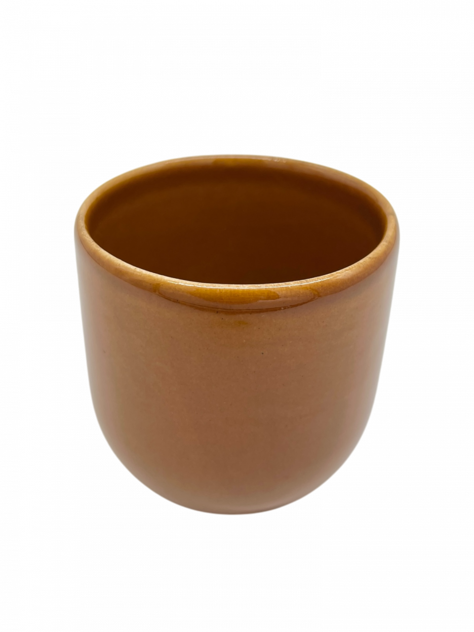Pahar Cafea Novum Maro Teracotă  (Pantone Brown Leather, 250ml) Gresie Glazuratã Manual [3]