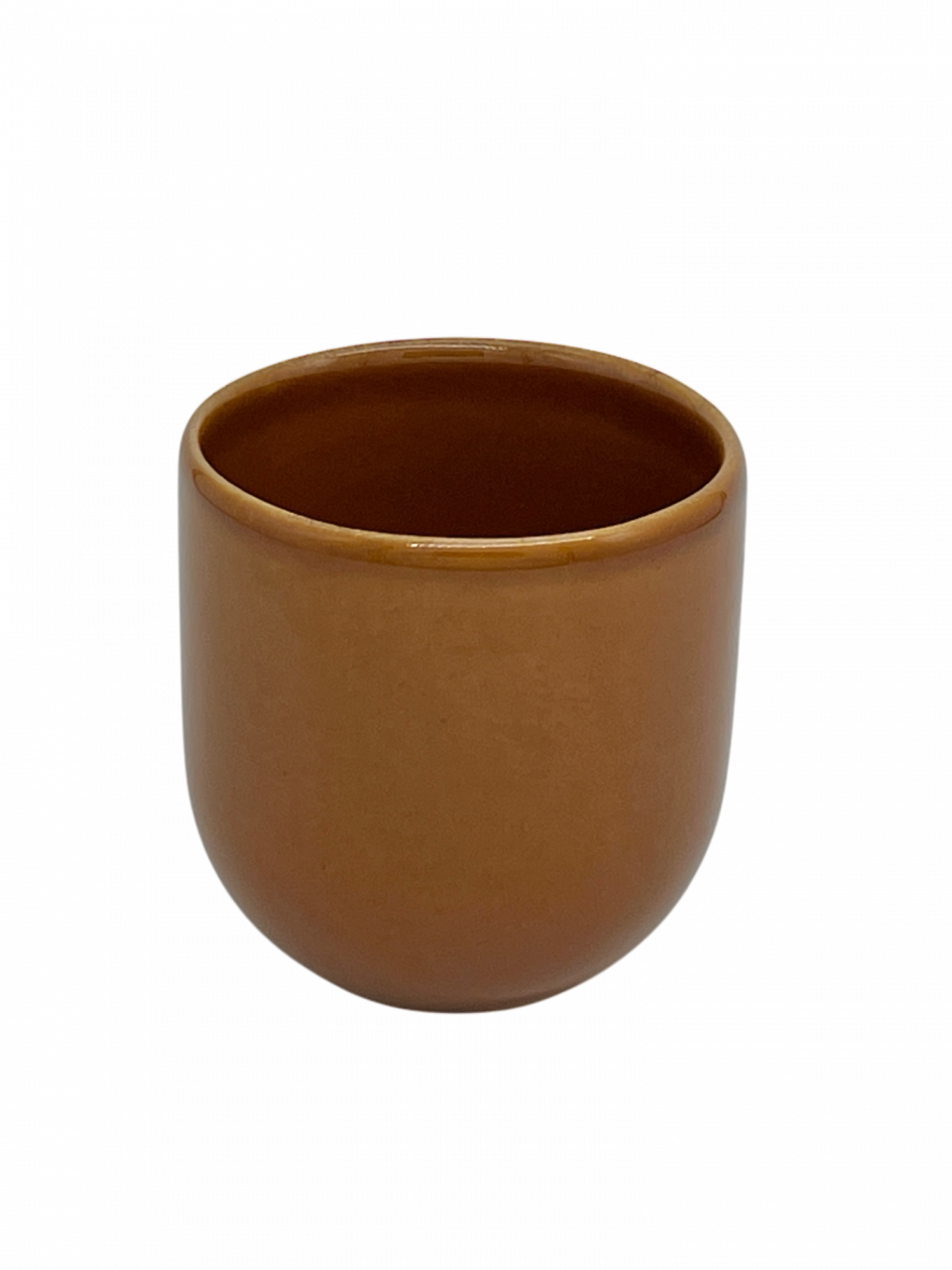 Pahar Cafea Novum Maro Teracotă  (Pantone Brown Leather, 250ml) Gresie Glazuratã Manual [7]