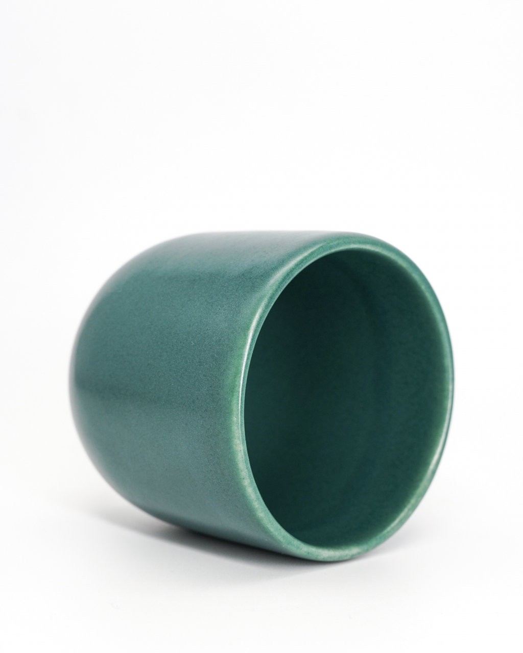 Pahar Cafea Novum Verde Emerald 250ml (Glazurat Manual) [4]