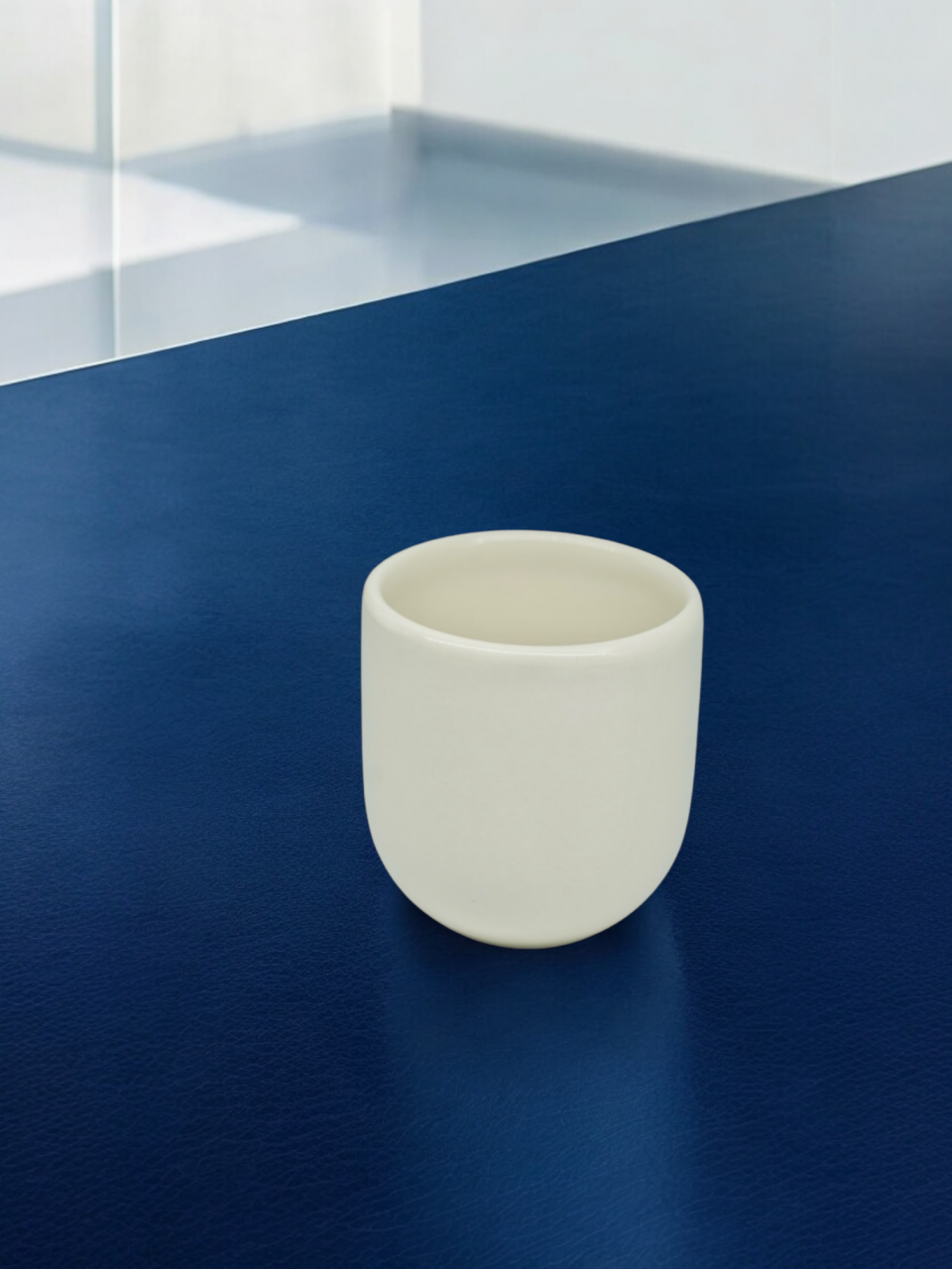 Pahar Cafea NOVUM White Jasmine 250 ml Ceramică Premium Alb Vanilie Lucios [2]