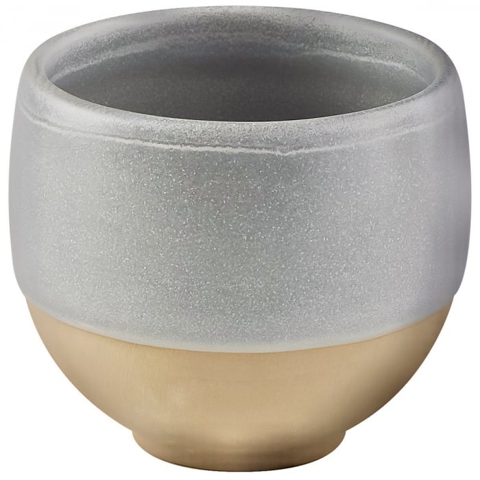 Pahar Ceramica Heritage Gri (Glazurat Manual) 300ml [11]