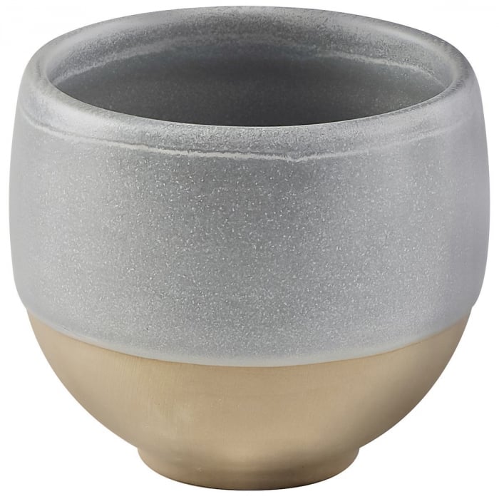 Pahar Ceramica Heritage Gri (Glazurat Manual) 300ml [9]