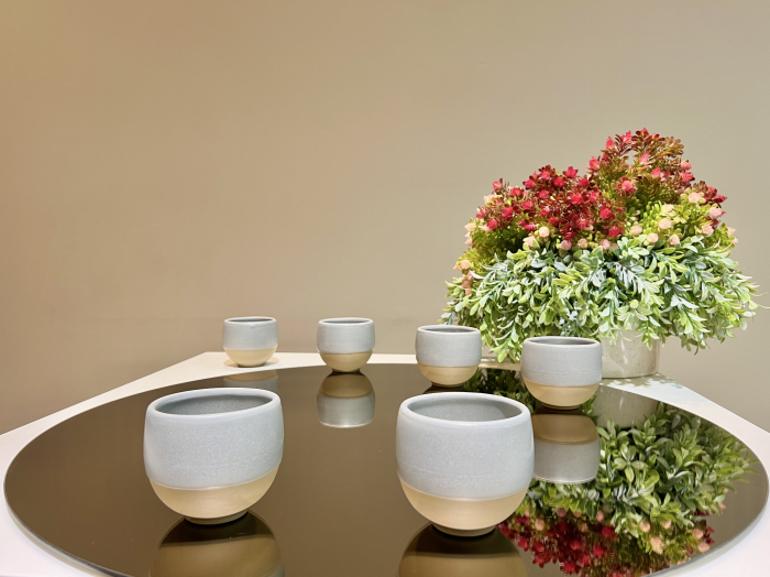 Pahar Ceramica Heritage Albastru (Glazurat Manual) 300ml [3]