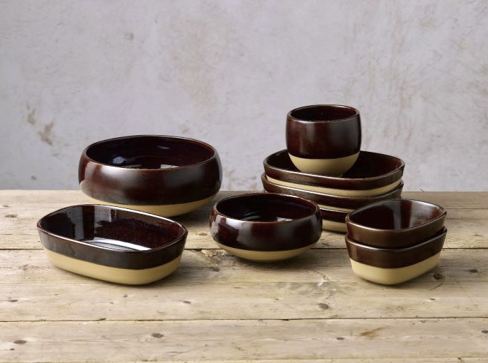 Pahar Ceramica Heritage- Maro Teracota Visiniu - 300ml (Glazurat Manual) [3]