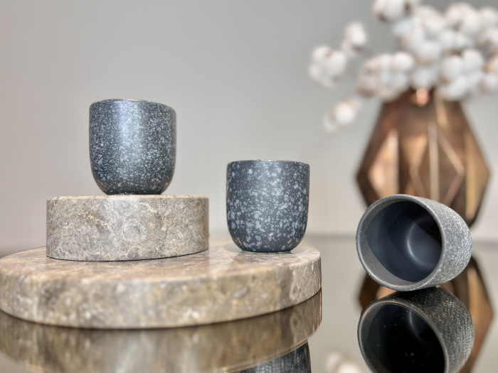 Pahar Ceramica Senso Novum (Granit-Negru, Mat, 150ml) Gresie Glazuratã Manual [6]