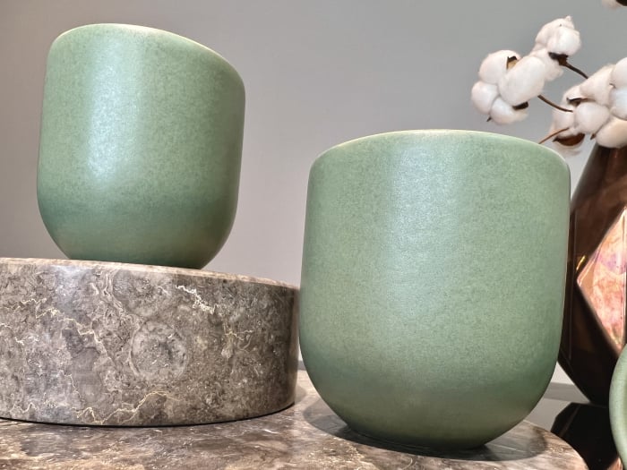 Pahar Ceramica Senso Novum (Verde Menta Pudrat-Mat, 250ml) Gresie Glazuratã Manual [6]