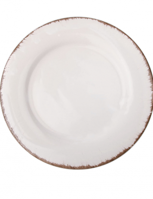 Platou Glaze Alb-Lapte 30cm [6]