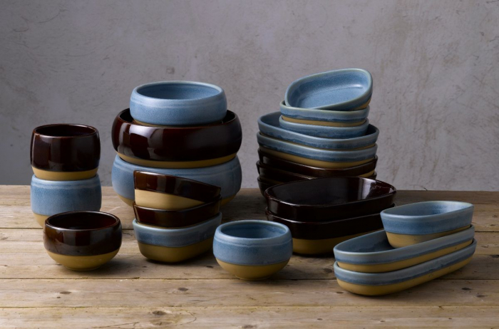 Bol Heritage Teracota cu baza finisaj nude [2]