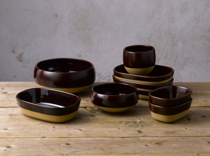 Bol Heritage Teracota cu baza finisaj nude [3]