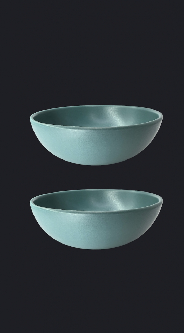 Set 2 Boluri Salată MADE Pantone Verde Menta Mat 800ml [2]