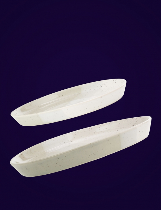 Set 2 Farfurii Artizan GRI Arhitect ( 1 Farfurie 25 cm 1 Farfurie 20 cm ) [3]
