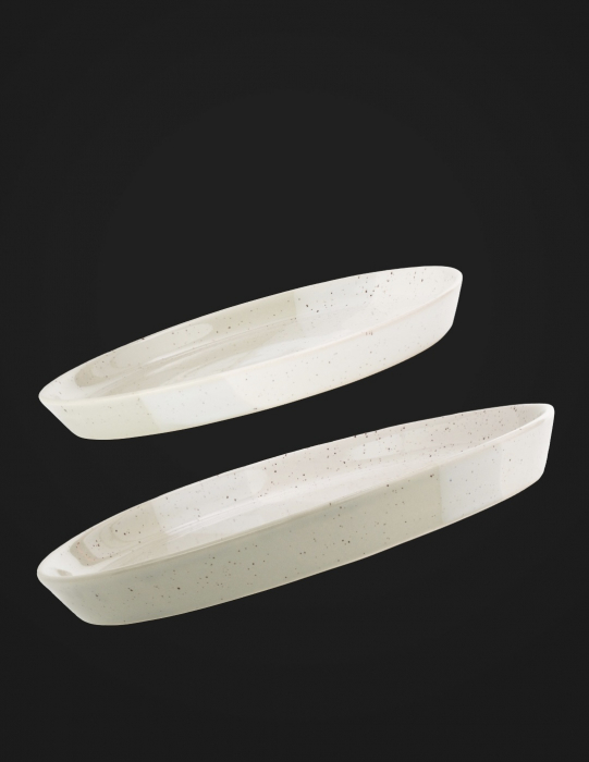 Set 2 Farfurii Artizan GRI Arhitect ( 1 Farfurie 25 cm 1 Farfurie 20 cm ) [5]