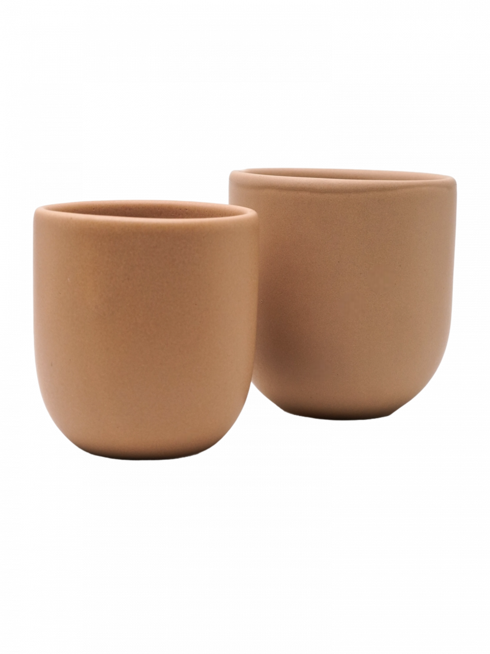 Set 2 Pahare Cafea 80ml+250ml Novum Bej Deschis Margo [3]