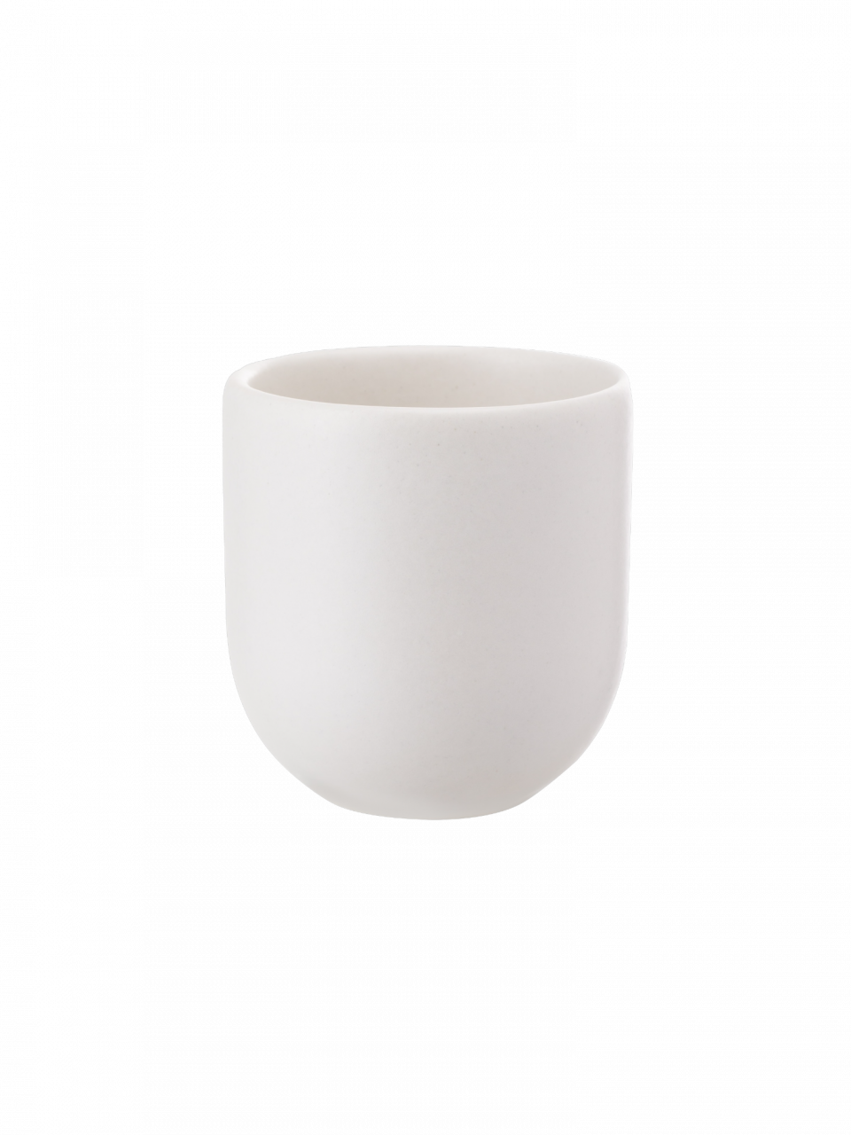 SET 2 PAHARE CAFEA NOVUM ALB MAT (1 PAHAR 150ML, 1 PAHAR 75ML) [6]